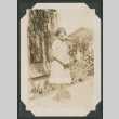 woman in garden (ddr-densho-378-478)