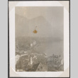 City and lake with mountain in background (ddr-densho-466-78)