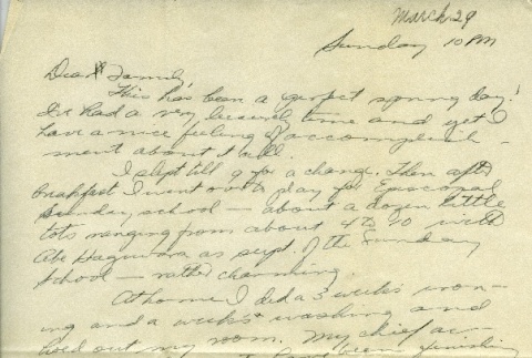 Letter from a camp teacher to her family (ddr-densho-171-19)