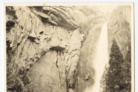 Rocks at the base of a waterfall (ddr-densho-542-833)