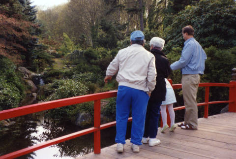 Kubota family on the Heart Bridge (ddr-densho-354-442)