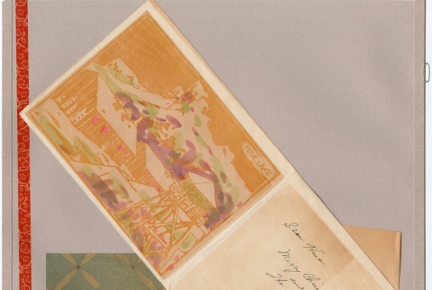 Page of Hisa Nimura Horiuchi Scrapbook (ddr-densho-325-49)