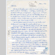 Letter from Clarence (Cal) Matsumura to Loni Ding (ddr-densho-1007-907)