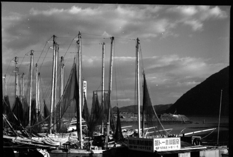 Harbor with small boats (ddr-densho-426-287)