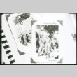 Scrapbook page of soldiers (ddr-densho-1007-825)