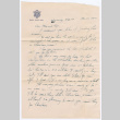 Letter from Tadashi Ishida to Mr. & Mrs. Y Ishida (ddr-densho-535-76)