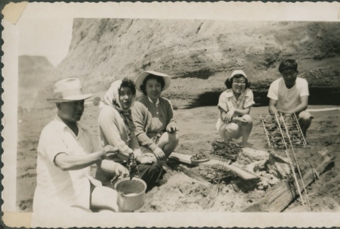 Group on a fishing trip (ddr-densho-321-1126)