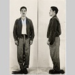 Honolulu Police booking photographs of an unknown man (ddr-njpa-2-680)