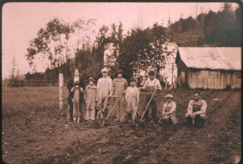 Group on farm (ddr-densho-1007-653)