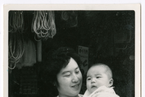 Woman and baby (ddr-densho-501-25)
