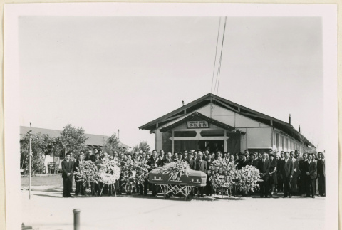 Funeral for Isamu Yamamoto (ddr-densho-37-1489)