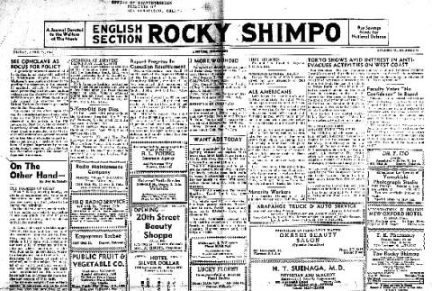 Rocky Shimpo Vol. 12, No. 51 (April 27, 1945) (ddr-densho-148-140)