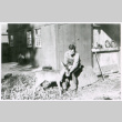Boy with deer (ddr-densho-1007-766)