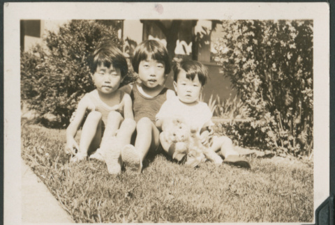 Three children (ddr-densho-355-447)