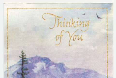 Card from Ann to Kris and Sachi Marubayashi (ddr-densho-329-1077)