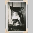 Baby sitting on a chair (ddr-densho-321-104)