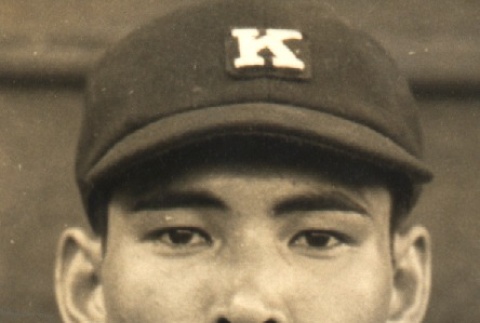 Keio University baseball player (ddr-njpa-4-2632)