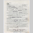 Victor H. Abe interviewee form (ddr-densho-1007-1122)