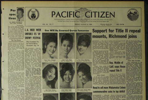 Pacific Citizen, Vol. 69, No. 7 (August 15,1969) (ddr-pc-41-33)