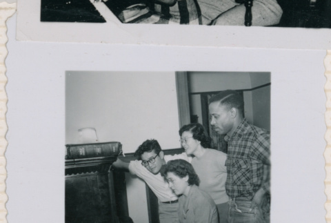 Playing piano (ddr-densho-462-158)