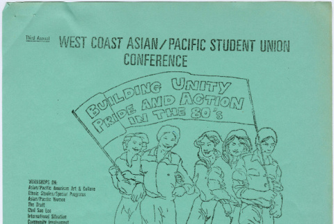 West Coast Asian/Pacific Student Union Conference 1980 (ddr-densho-444-172)