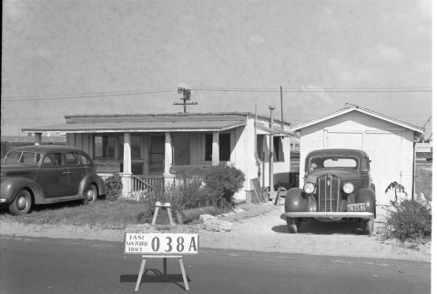 House labeled East San Pedro Tract 038A (ddr-csujad-43-128)