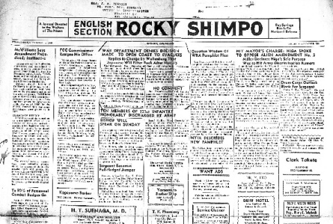 Rocky Shimpo Vol. 11, No. 134 (November 8, 1944) (ddr-densho-148-68)