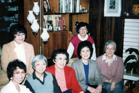 Reunion of women who lived on Block 10, Minidoka (ddr-densho-474-162)