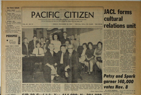 Pacific Citizen, Vol. 63, No. 21 (November 18, 1966) (ddr-pc-38-46)