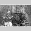 Two men sharing a drink (ddr-densho-494-45)