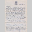 Letter from Yoshito Shibata to Kaneji Domoto (ddr-densho-329-54)