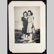 Two women on a path (ddr-densho-542-712)