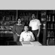 Frank S. Emi with Loni Ding and crew member (ddr-densho-1007-1159)