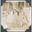 Five men sitting on cots in barracks (ddr-ajah-2-144)