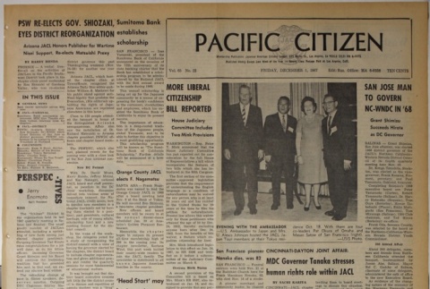Pacific Citizen, Vol. 65, No. 22 (December 1, 1967) (ddr-pc-39-49)
