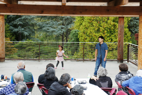 Brandon and Allie performing at the Annual Meeting (ddr-densho-354-2713)