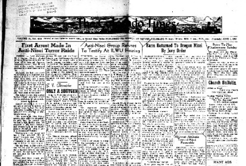 Colorado Times Vol. 31, No. 4318 (June 2, 1945) (ddr-densho-150-32)