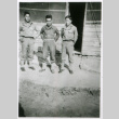 Three soldiers outdoors (ddr-densho-1007-869)