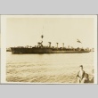 Boys watching a Spanish navy ship pass by (ddr-njpa-13-414)