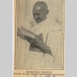 Newspaper clipping regarding Gandhi (ddr-njpa-1-450)