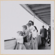 Yoshiko, William, Leslie and Susan on a boat (ddr-densho-522-563)