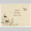 Invitation to Ruth and Rich Wilson 50th anniversary party (ddr-densho-329-1057)