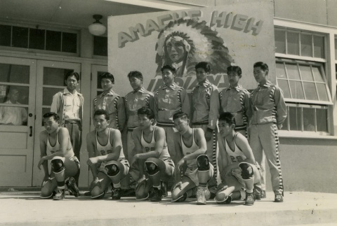 High school basketball team (ddr-densho-159-258)