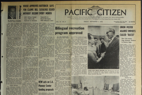 Pacific Citizen, Vol. 75, No. 9 (September 1, 1972) (ddr-pc-44-34)
