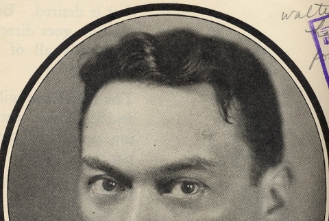 Portrait of Walter Lippmann (ddr-njpa-1-827)