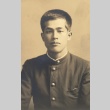 Portrait of Takeo Nakata, a Keio University baseball player (ddr-njpa-4-1325)