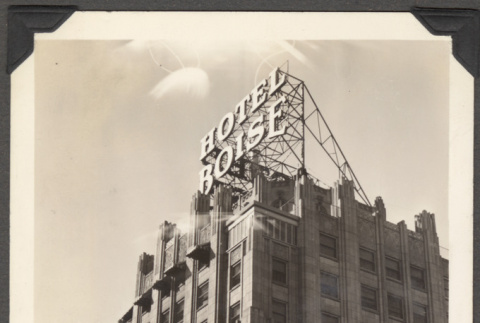 Postcard of Hotel Boise (ddr-densho-466-197)
