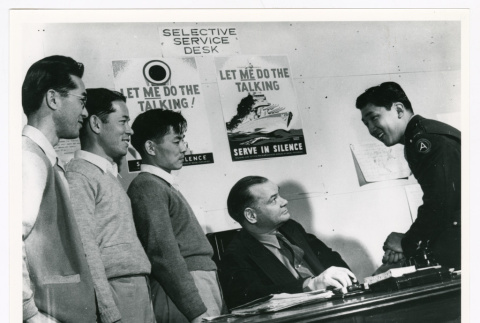 Selective Service desk (ddr-densho-1007-305)