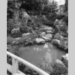 View of completed stone path from the bridge, in Madison Park (ddr-densho-354-182)