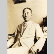 Man seated in a chair (ddr-njpa-4-2296)